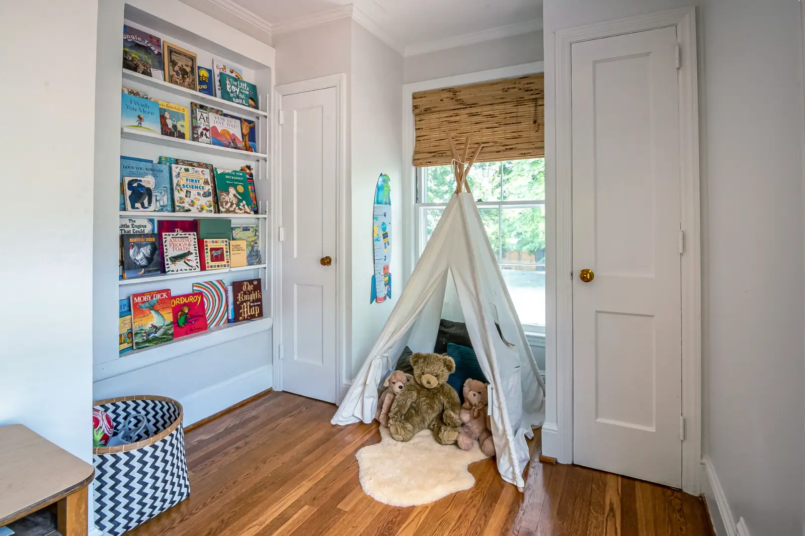 為兩個孩子規劃的獨立角落